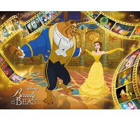 Trefl - Puzzle - Premium PLUS Iconic Moments: Die Schöne und das Biest / 1000 Teile / 68,3 x 48 cm / Alter 12+