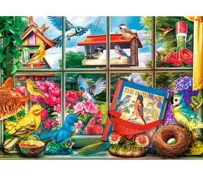 Trefl - Puzzle - Premium PLUS Tea Time: Welt der Vögel / 1000 Teile / 68,3 x 48 cm / Alter 12+