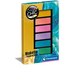 Clementoni Crazy CHIC Teen: MakeUp Eyes Tropical Vibe / ab 6 Jahren