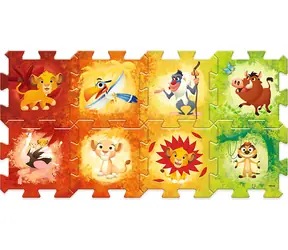 Trefl - Puzzle - Schaumstoffpuzzle Der König der Löwen / 117 x 60 cm / Alter 0+