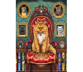 Trefl - Puzzle - Premium PLUS Magic Collection: Cat Mania / 1000 Teile / 48 x 68,3 cm / Alter 12+