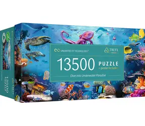 Trefl - Puzzle - UFT Eintauchen in ein Unterwasserparadies / 13500 Teile / 198,6 x 137,6 cm / Alter 12+