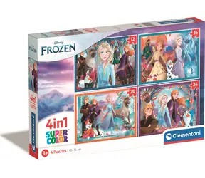 Clementoni PUZZLE Frozen 4in1 / 12+16+20+24 Teile / ab 5 Jahren