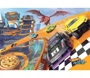 Clementoni PUZZLE Hot Wheels / 104 Teile / ab 6 Jahren