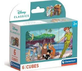 Clementoni Bilderwürfel Disney Märchen / 6 Würfel / ab 2 Jahren