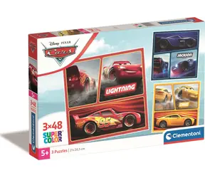 Clementoni PUZZLE Cars / 3x48 Teile / ab 5 Jahren