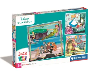 Clementoni PUZZLE Disney Klassiker / 3x48 Teile / ab 5 Jahren
