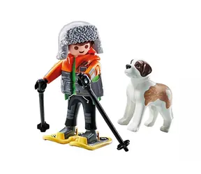 Playmobil My Life 71741 Tourist mit Bernhardiner / Teilezahl: 8 / ab 4 Jahren