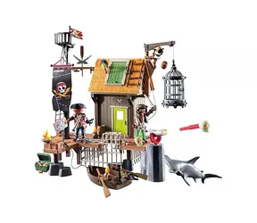 Playmobil Pirates 71792 Piratenhafen mit Gefängnis / Teilezahl: 165 / ab 4 Jahren