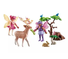 Playmobil Princess Magic 71800 Starter Pack Feen mit Waldtieren / Teilezahl: 42 / ab 4 Jahren