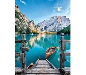 Clementoni PUZZLE Pragser Wildsee / 500 Teile / ab 10 Jahren