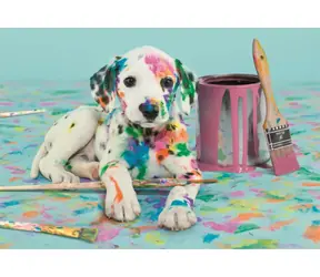 Clementoni PUZZLE Lustiger Dalmatiner / 500 Teile / ab 10 Jahren