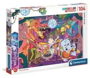 Clementoni Brilliant PUZZLE Musikgruppe / 104 Teile / ab 6 Jahren