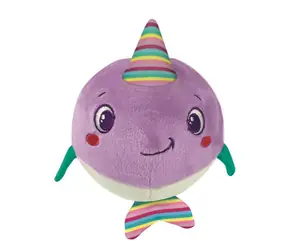 Clementoni BABY Plüschball Narwal mit Rassel / ab 3 Monaten