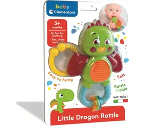 Clementoni BABY Rassel Kleiner Drache 2in1 / ab 3 Monaten