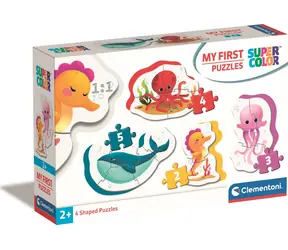 Clementoni My First PUZZLE Meerestiere 4in1 / 2+3+4+5 Teile / ab 3 Jahren