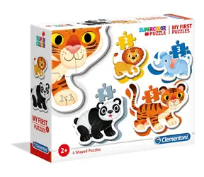 Clementoni My First PUZZLE Safari 4in1 / 2+3+4+5 Teile / ab 3 Jahren