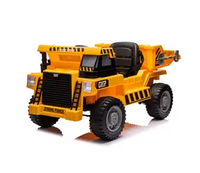 Eljet Kinder Elektro-Muldenkipper gelb / 50W / Geschwindigkeit 2-4km/h / Tragkraft 30kg