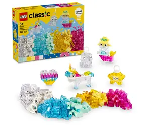 LEGO® Classic 11040 Magische Transparentbox / Teilezahl: 340 / ab 5 Jahren