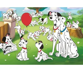 Clementoni PUZZLE Disney: 101 Dalmatiner MAXI / 24 Teile / ab 3 Jahren