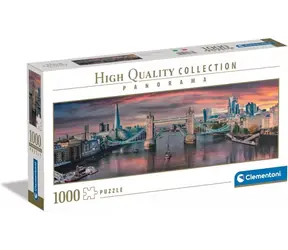Clementoni Panorama-PUZZLE Über die Themse / 1000 Teile / ab 12 Jahren
