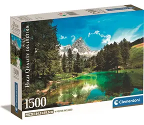 Clementoni PUZZLE Blue Lake / 1500 Teile / ab 14 Jahren