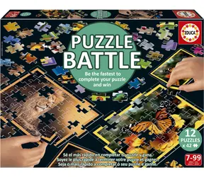 Educa Puzzle Battle Nature / 12x42 Teile / ab 7 Jahren 