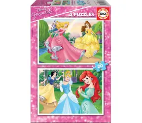 Educa Disney Princess Puzzle / 2x20 Teile / ab 3 Jahren 