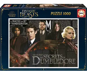 Educa Puzzle Phantastische Tierwesen: Dumbledores Geheimnis / 1000 Teile / ab 14 Jahren 