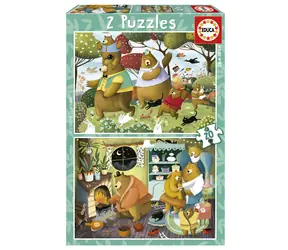 Educa Puzzle Waldgeschichten / 2x20 Teile / ab 3 Jahren