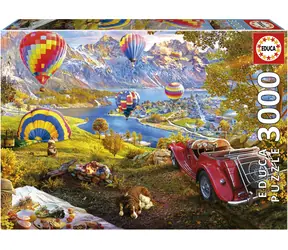 Educa Puzzle Tal der Heißluftballons / 3000 Teile / ab 14 Jahren
