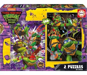 Educa Puzzle Teenage Mutant Ninja Turtles / 2x500 Teile / ab 11 Jahren