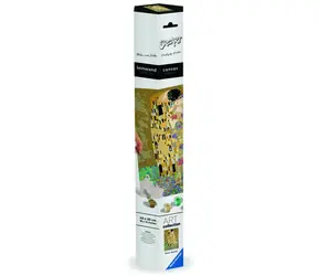 Ravensburger Creart Gustav Klimt: Der Kuss / Gemälde auf Leinwand / ab 8 Jahren