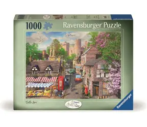 Ravensburger Puzzle: Malerische Gasse zum Schloss / 1000 Teile / ab 14 Jahren