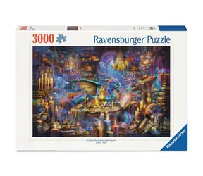 Ravensburger Puzzle: Magische Bibliothek / 3000 Teile / ab 14 Jahren