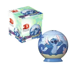 Ravensburger 3D Puzzle-Ball Disney: Stitch - Stitch / 54 Teile / ab 6 Jahren 