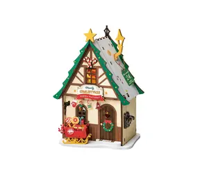 Robotime Miniaturhaus Beleuchtung Weihnachtshaus