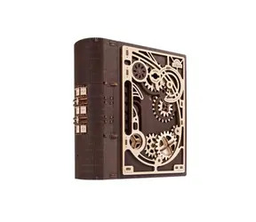 Ugears 3D-Mechanik-Holzpuzzle „Buch der Geheimnisse“