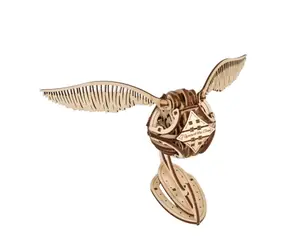 Ugears 3D-mechanisches Holzpuzzle Snitch, Harry Potter