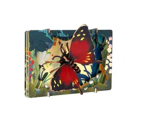 EscapeWelt 3D Holzpuzzle Schmetterling / Schwierigkeit: leicht / ab 8 Jahren