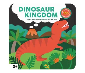 Petit Collage Magnetisches Spielset - Dinosaurier / ab 3 Jahren