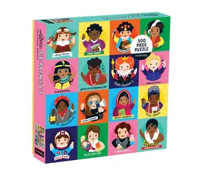 Mudpuppy Puzzle: Kleine feministische wichtige Frauen / 500 Teile / ab 6 Jahren