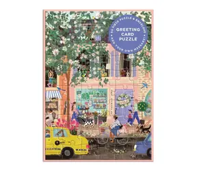 Galison Puzzle Grüße aus der Spring Street Grußkarte 60 Teile / ab 6 Jahren 