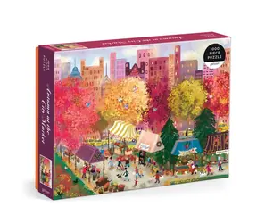 Galison Puzzle Herbst auf dem Stadtmarkt 1000 Teile / ab 8 Jahren