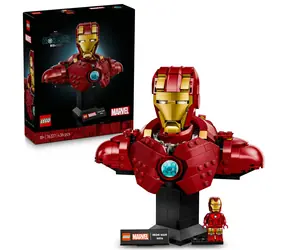 LEGO® MARVEL 76327 Iron Man MK4 Büste / Anzahl der Teile: 436 / ab 18 Jahren
