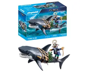 Playmobil® Piraten 71793 Pirat mit Riesenhai / Teileanzahl: 21 / ab 4 Jahren