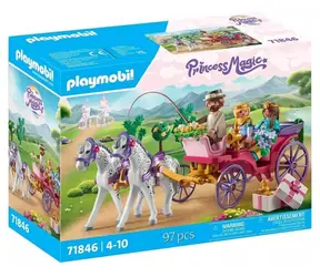 Playmobil® Princess Magic 71846 Kutschfahrt mit Prinzessin und Prinz / Anzahl Teile: 97 / ab 4 Jahren