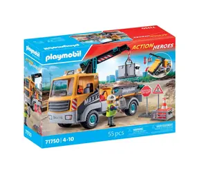 Playmobil City Action 71750 LKW mit Kran / Anzahl Teile: 55 / ab 4 Jahren