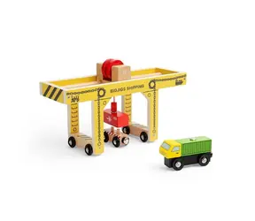 Bigjigs Rail Holzportalkran / ab 3 Jahren