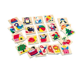 Bino Holzbildschilder für Kindergärten III / ab 0 Jahren